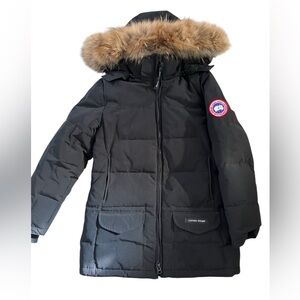 Vintage black Canada goose jacket (size small)